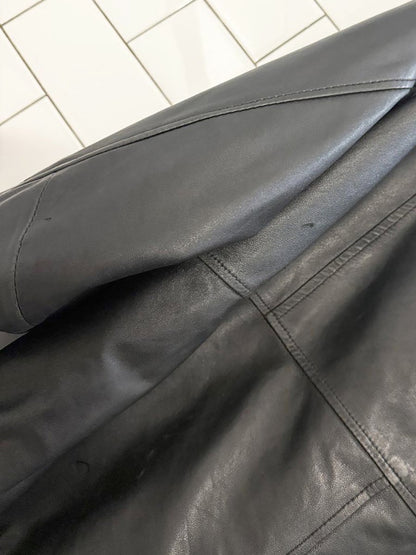 vintage danier butter leather bomber jacket - good market thrift store
