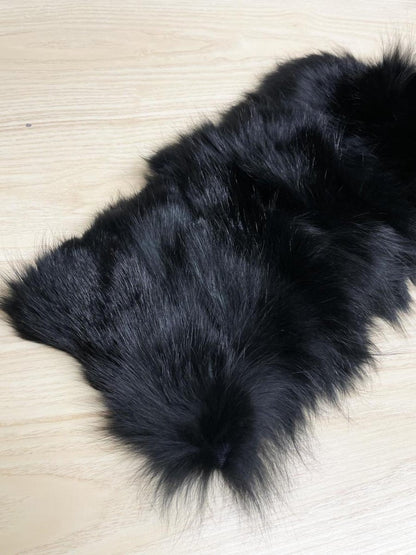 vintage danier fox fur collar scarf - good market thrift store