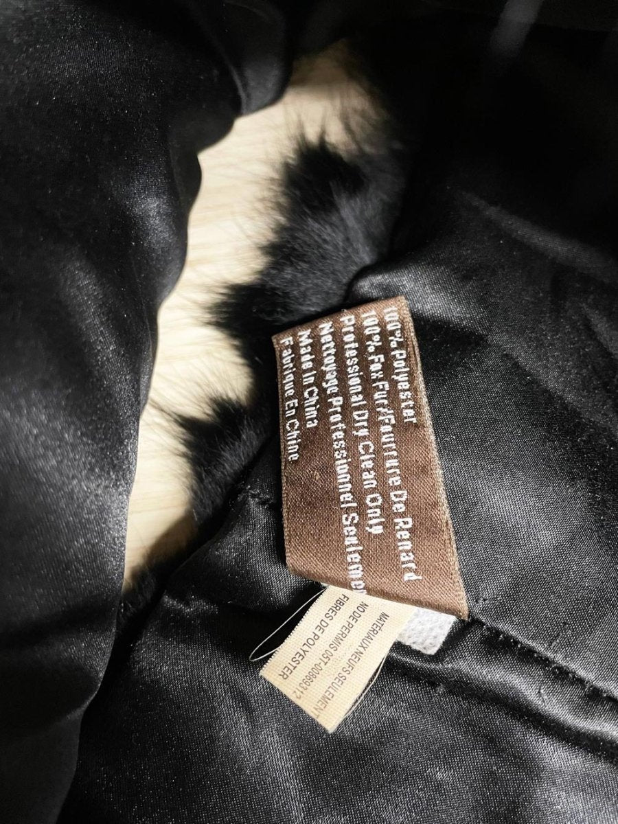 vintage danier fox fur collar scarf - good market thrift store