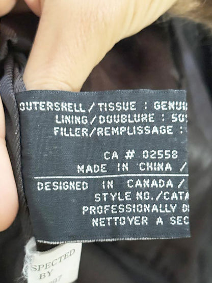 vintage danier full zip minimal leather jacket | removable liner - good market thrift store