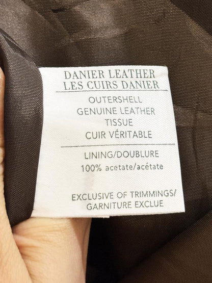 vintage danier suede leather midi skirt | made in Canada - good market thrift store