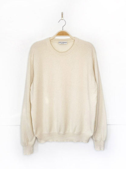 vintage dolce & gabbana 100% cashmere knit sweater - good market thrift store