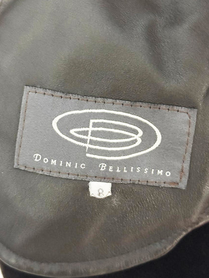 vintage dominic bellissimo lamb shearling snap button coat with mink + persian lamb trim - good market thrift store