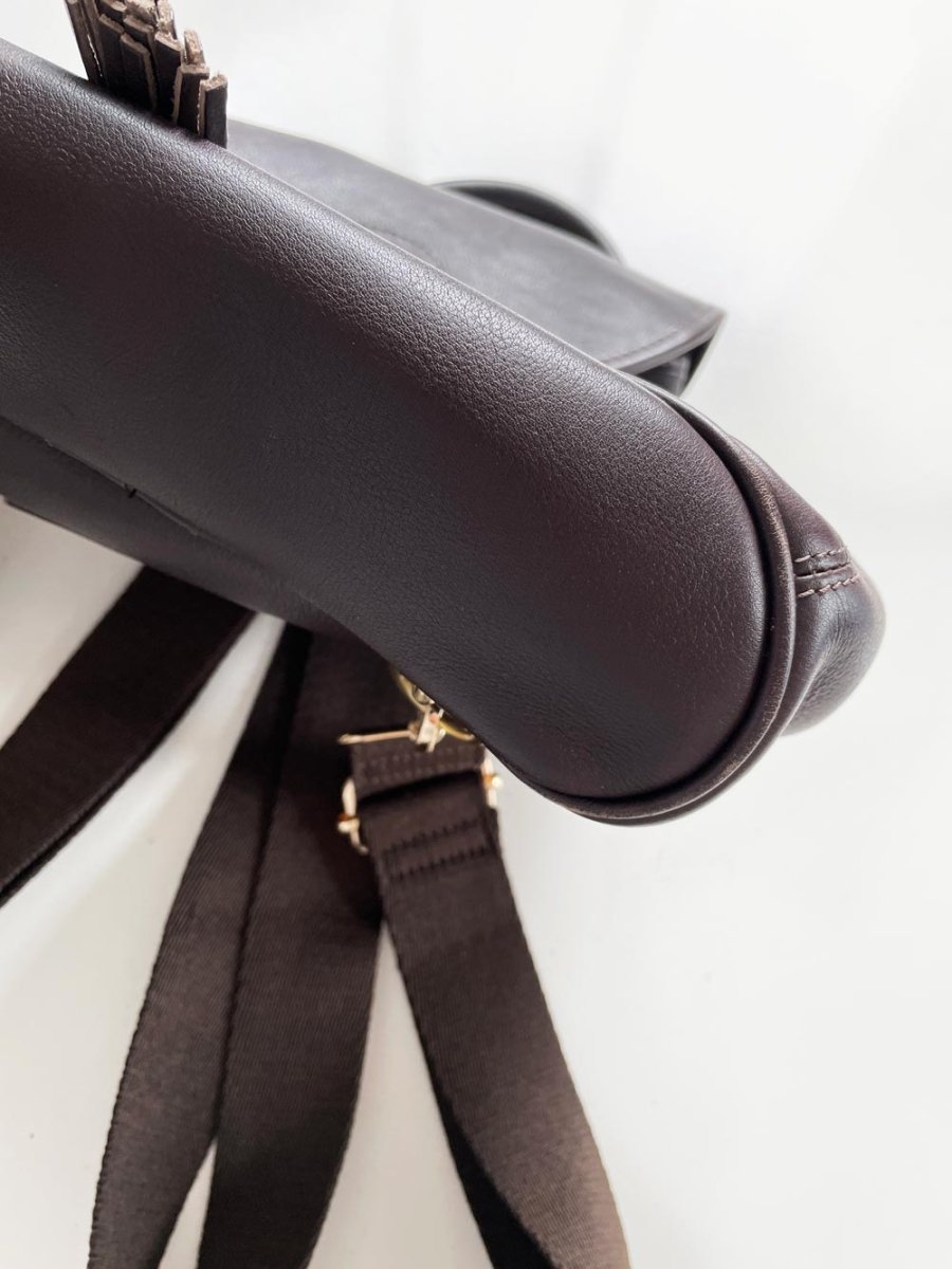 vintage dooney & bourke leather backpack | made in USA - good market thrift store