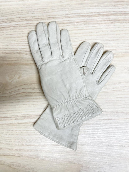 vintage eaton leather gloves | cashmere lining - good market thrift store