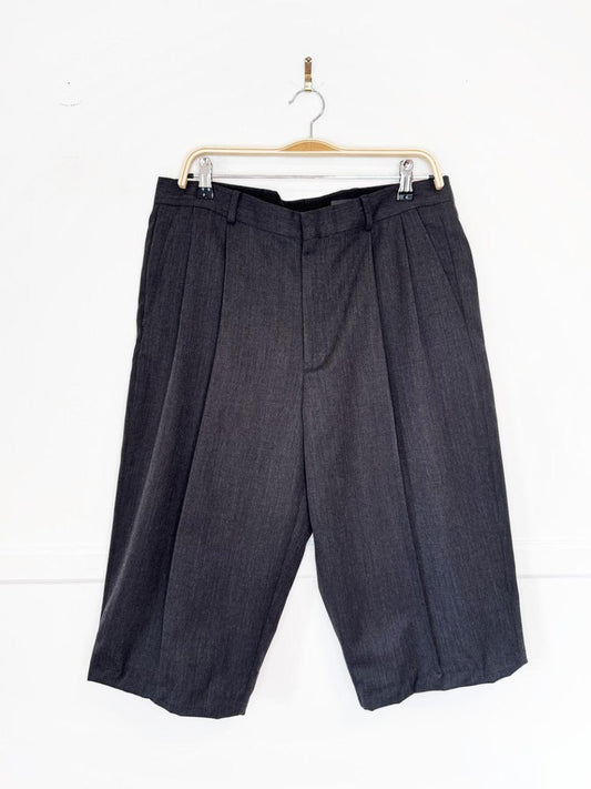 vintage eddie bauer 100% wool tailored bermuda short | rework - good market thrift store