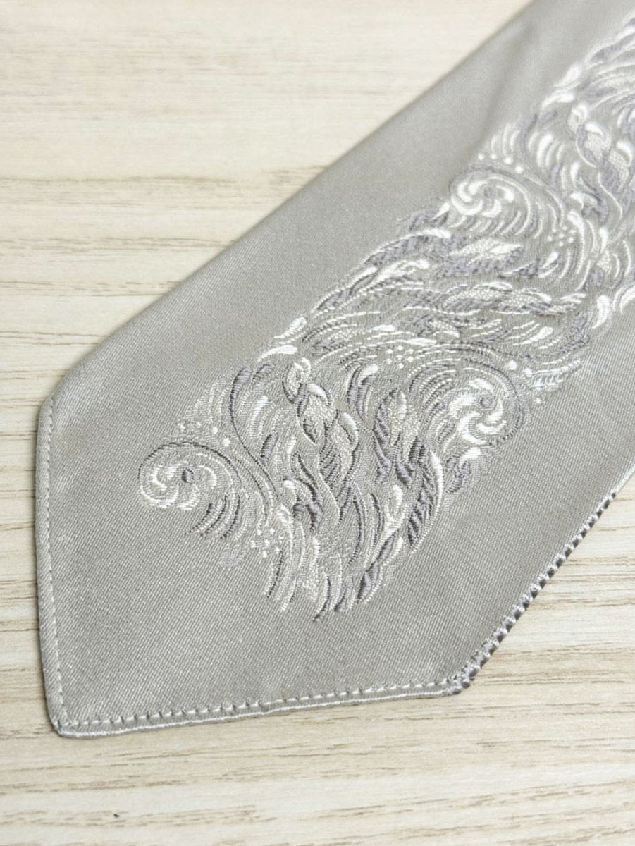 vintage edson fmt crown 10)% silk floral tie - good market thrift store