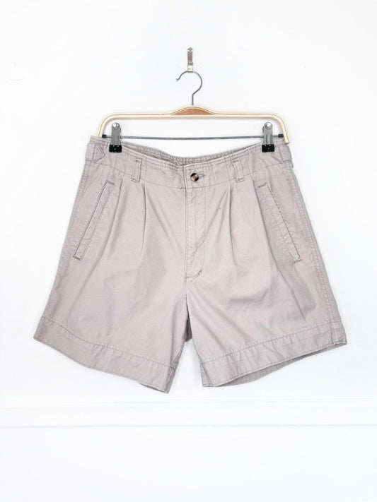 vintage EGO cinch waist pleated twill short - good market thrift store