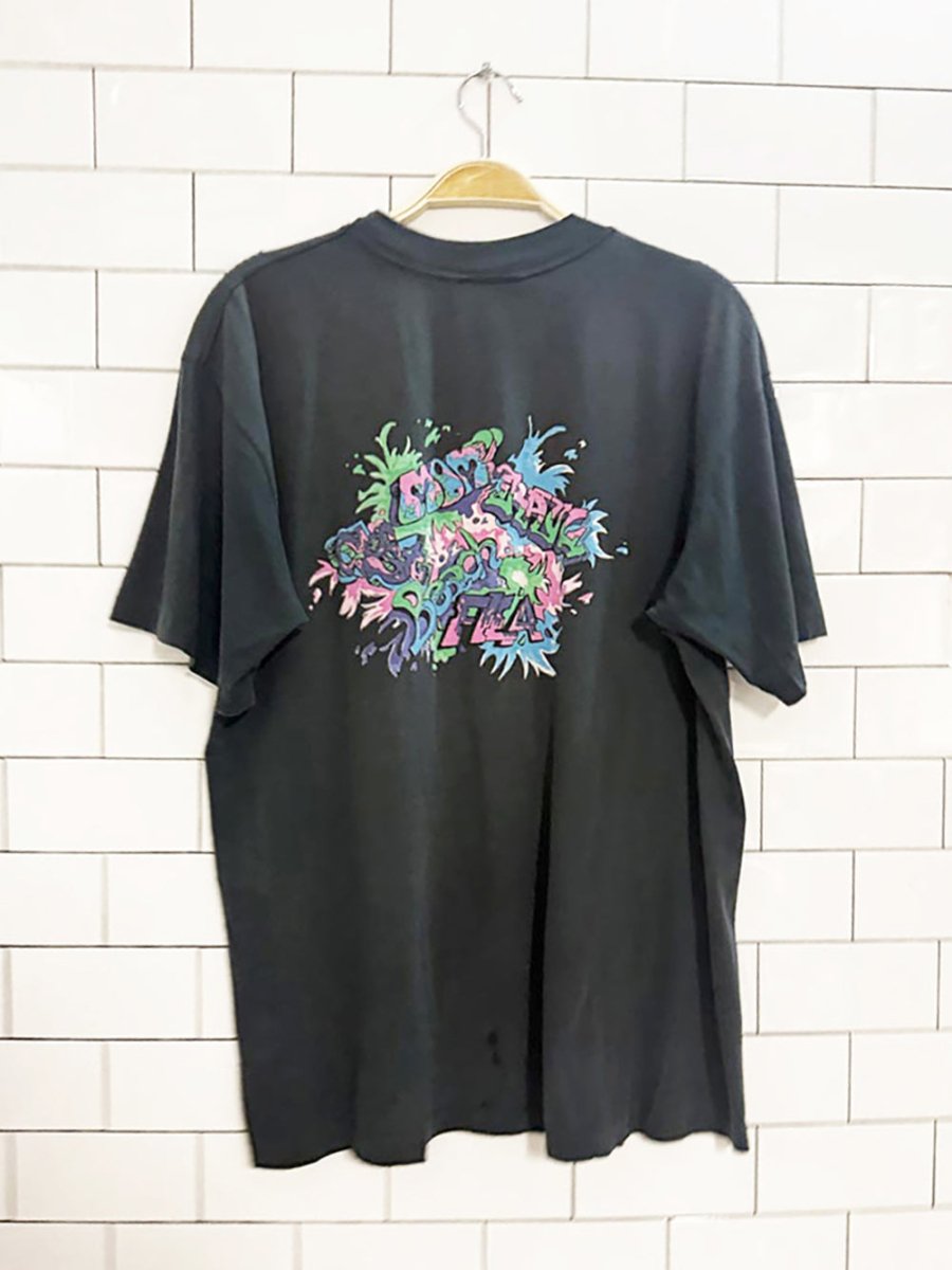 vintage fila graffiti graphic tee | made in Italy - good market thrift store