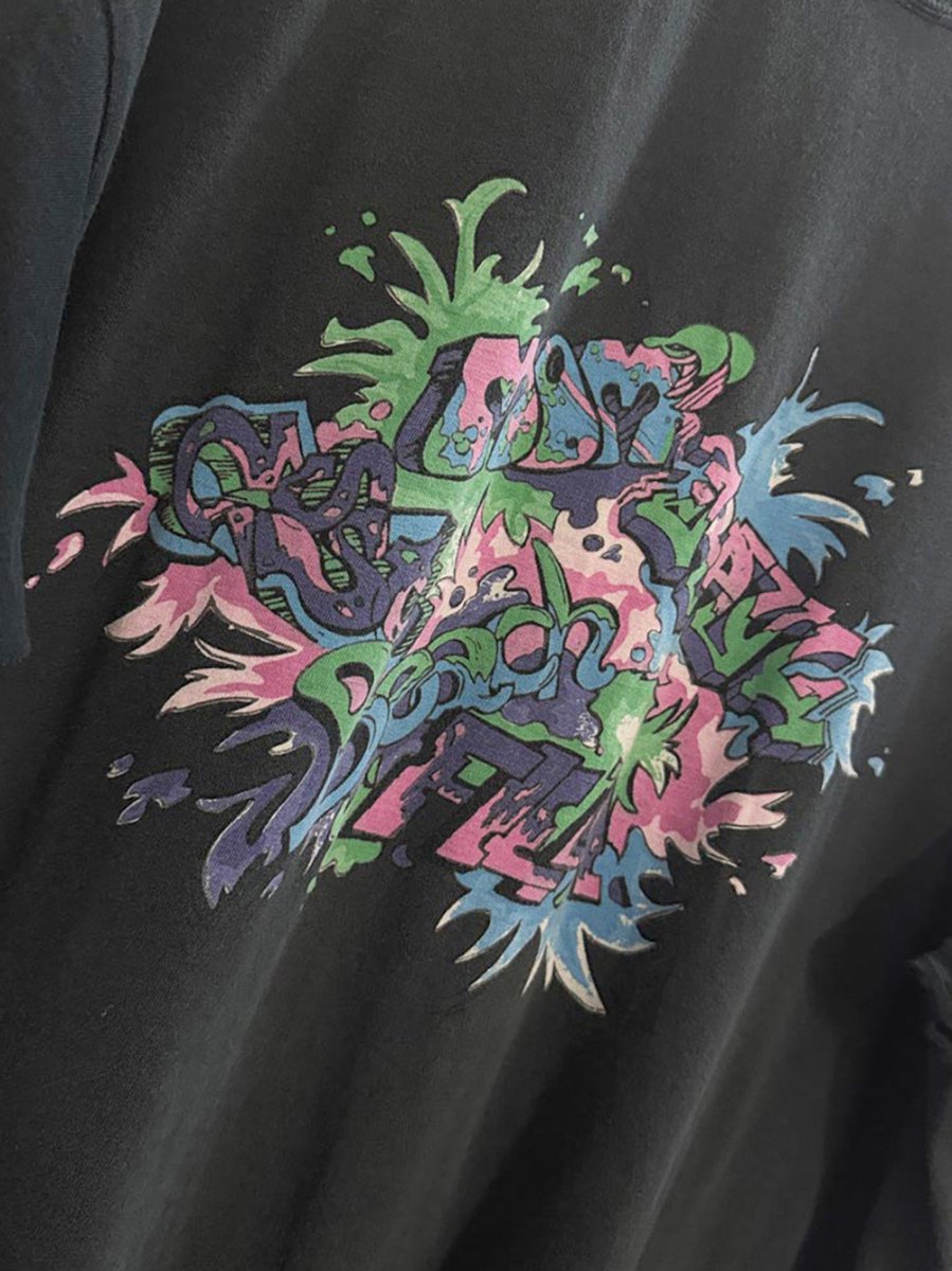 vintage fila graffiti graphic tee | made in Italy - good market thrift store