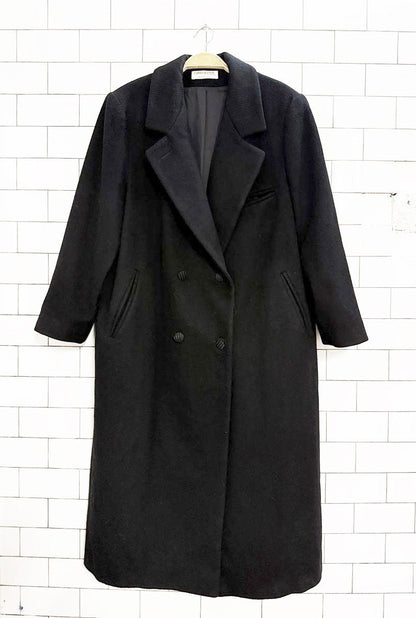 vintage forceaster of boston 100% wool double breasted coat | made in USA - good market thrift store