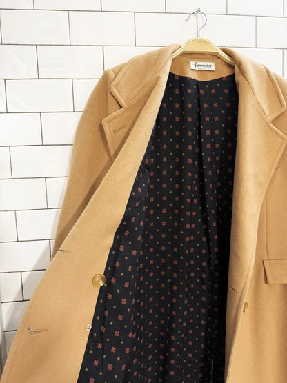 vintage forecaster of boston 100% wool double breasted coat | made in USA - good market thrift store