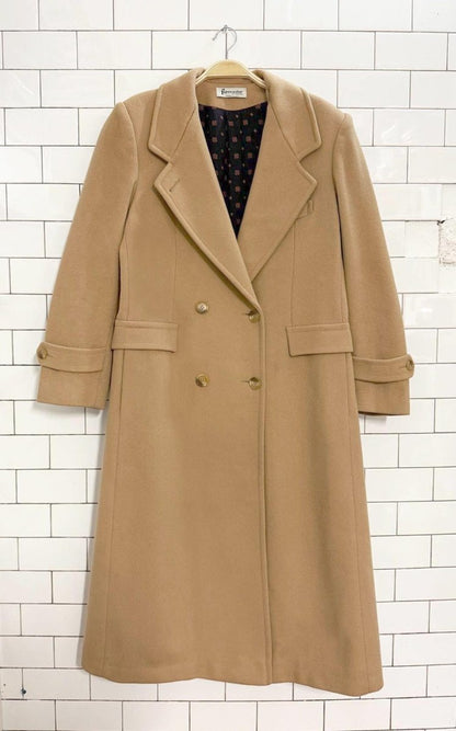 vintage forecaster of boston 100% wool double breasted coat | made in USA - good market thrift store