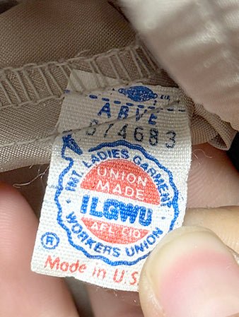 vintage forecaster of boston belted trench coat | unika | union made in USA - good market thrift store