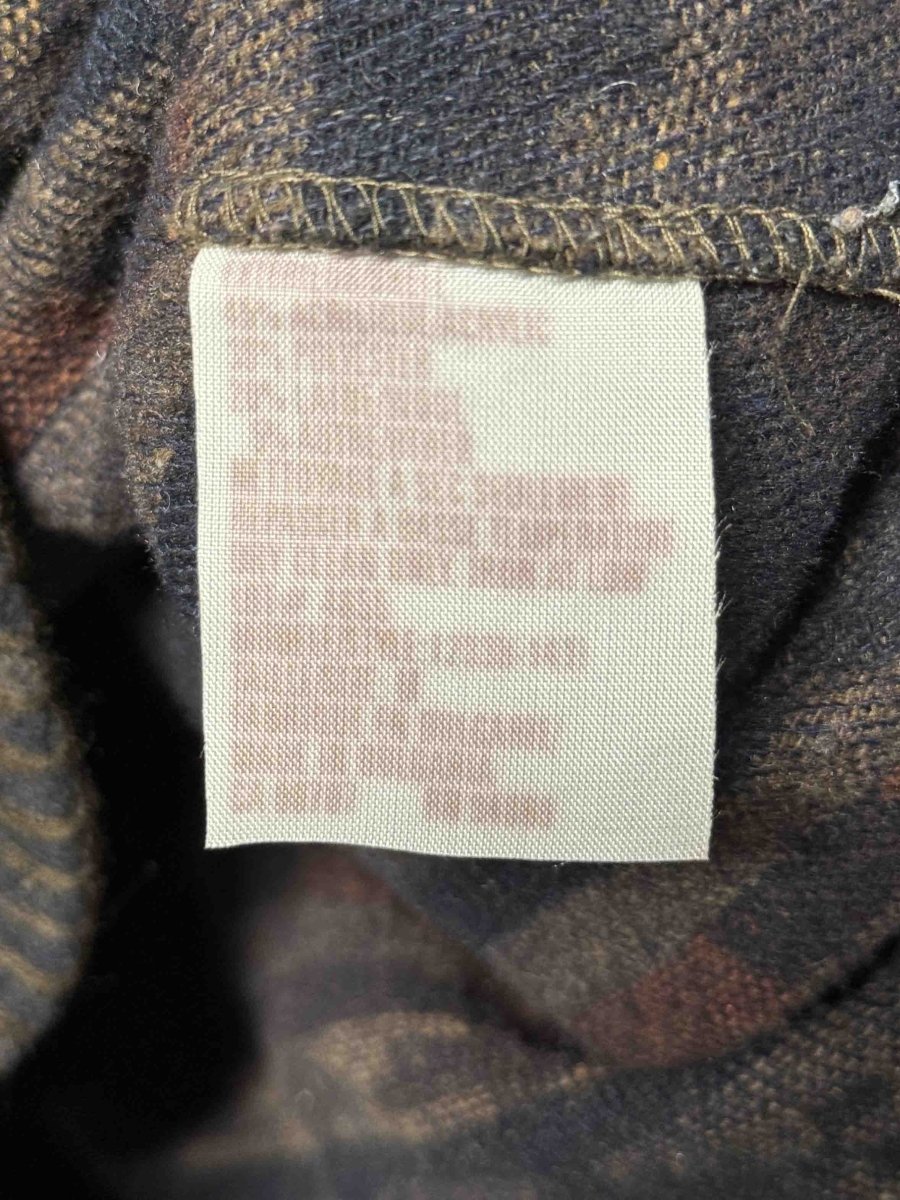 vintage fous de vous wool - blend western fleece vest | made in Bulgaria - good market thrift store