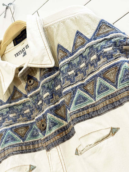 vintage fryday club by NRK western shirt - good market thrift store