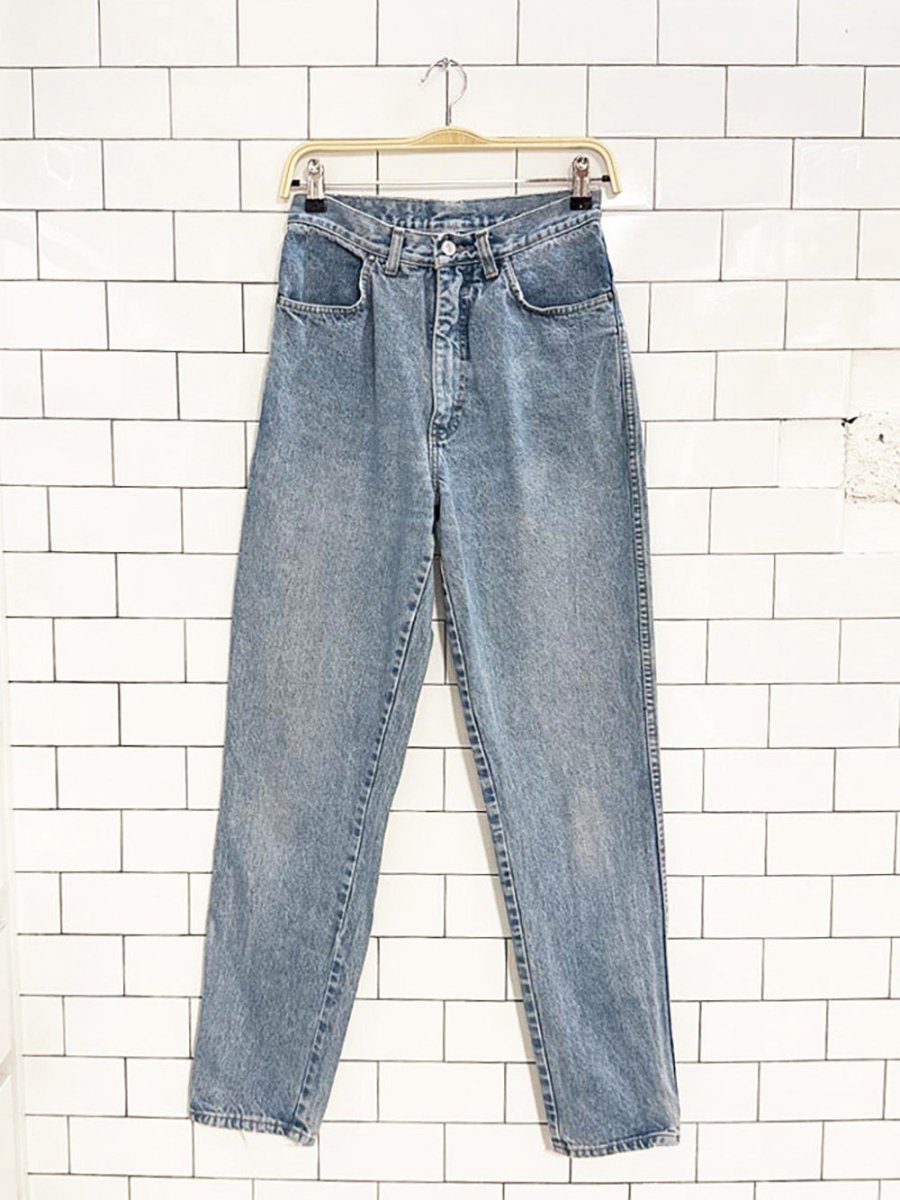vintage gitanoe express high - rise tapered jeans - good market thrift store