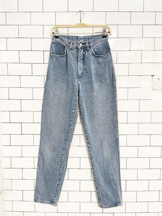 vintage gitanoe express high - rise tapered jeans - good market thrift store