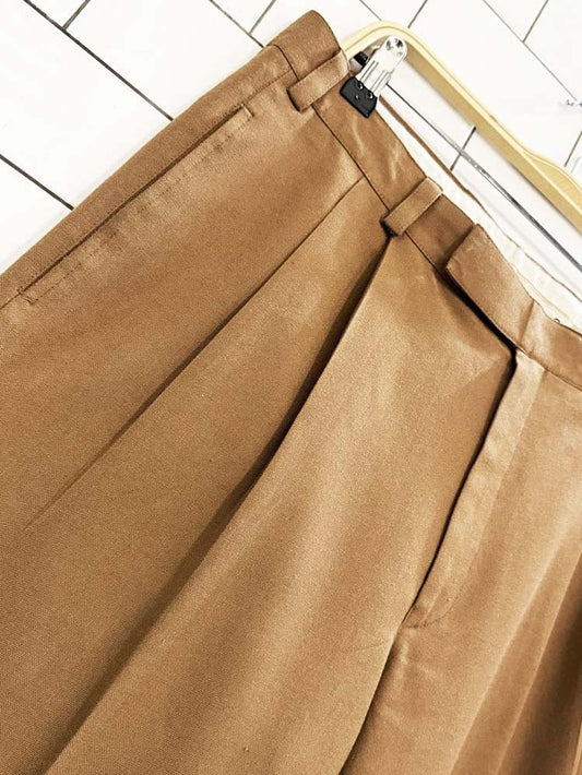 vintage GL kapoor tailors pleated trousers | vimal suiting - good market thrift store
