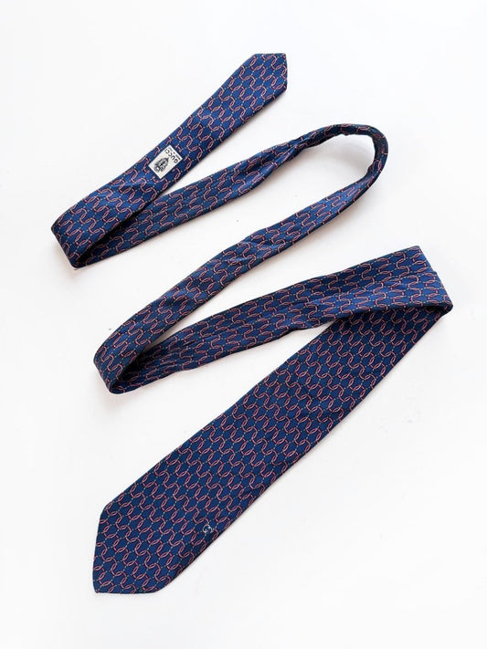 vintage gucci 100% silk necktie - good market thrift store