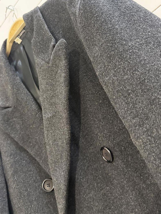 vintage hammersley 100% wool double breasted coat | made in England - good market thrift store