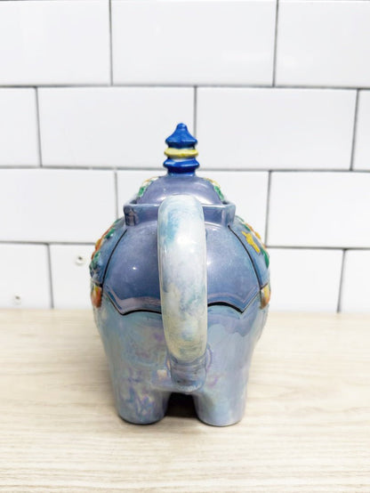 vintage hand - painted elephant tea pot | made in Japan - good market thrift store