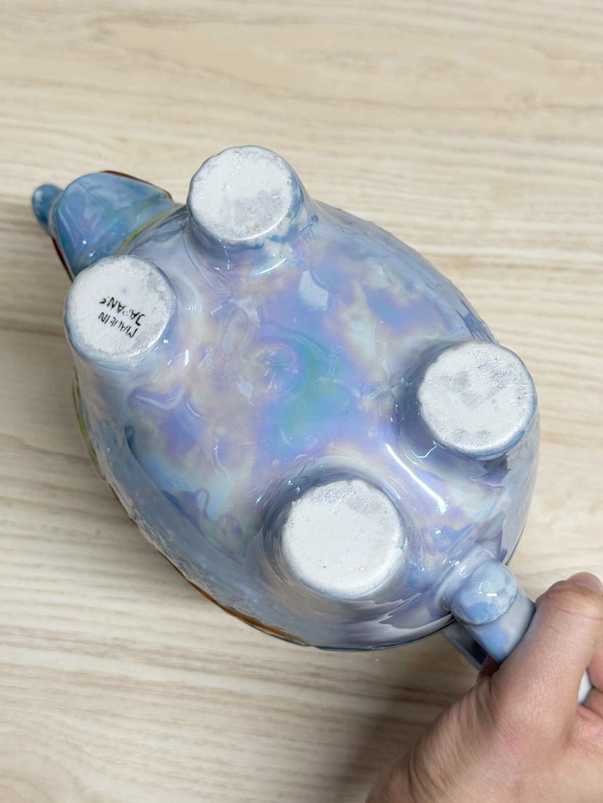 vintage hand - painted elephant tea pot | made in Japan - good market thrift store