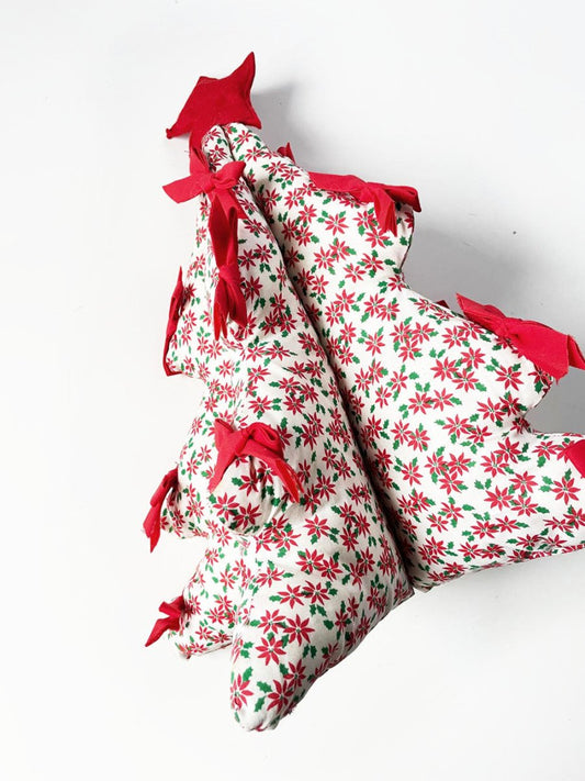 vintage handmade christmas tree plush - good market thrift store