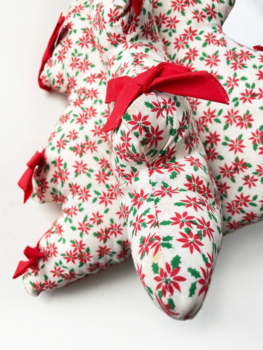 vintage handmade christmas tree plush - good market thrift store