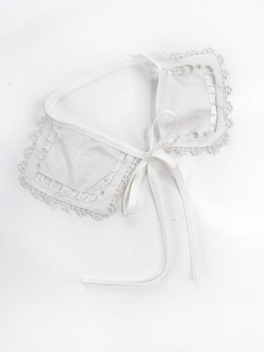 vintage handmade crochet knit collar | rework - good market thrift store