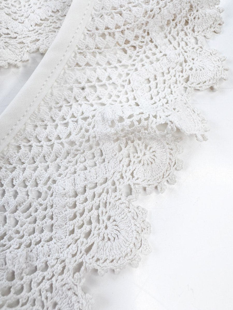 vintage handmade crochet knit collar | rework - good market thrift store
