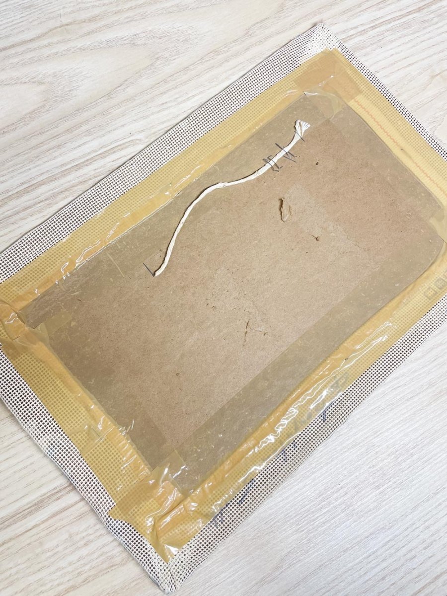 vintage handmade cross stitch birds art - good market thrift store