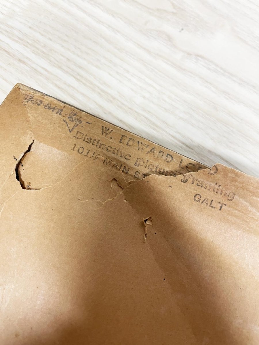 vintage handmade flower vase panting | ivy errey - good market thrift store