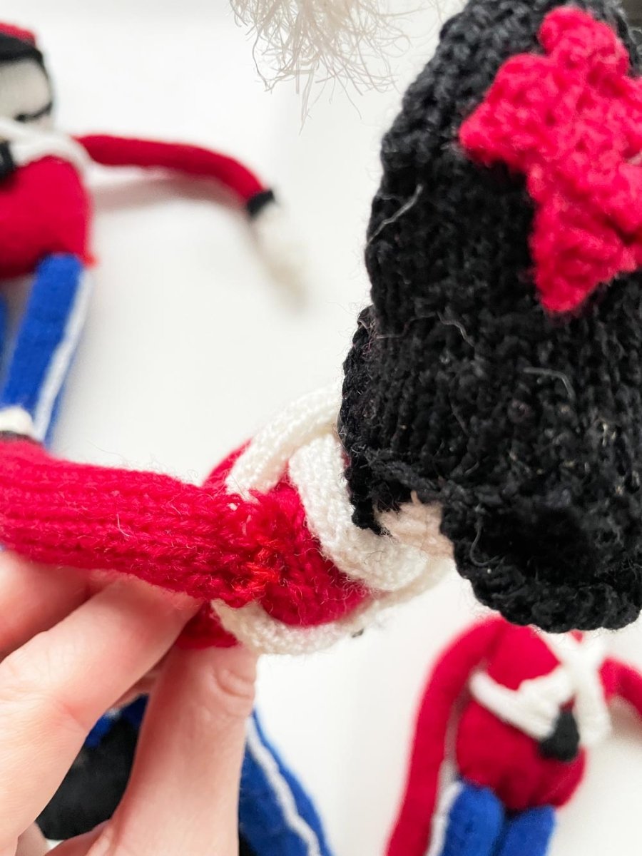 vintage handmade plush toy soldier | nutcracker - good market thrift store