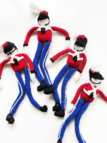 vintage handmade plush toy soldier | nutcracker - good market thrift store