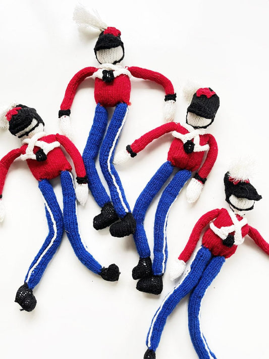 vintage handmade plush toy soldier | nutcracker - good market thrift store