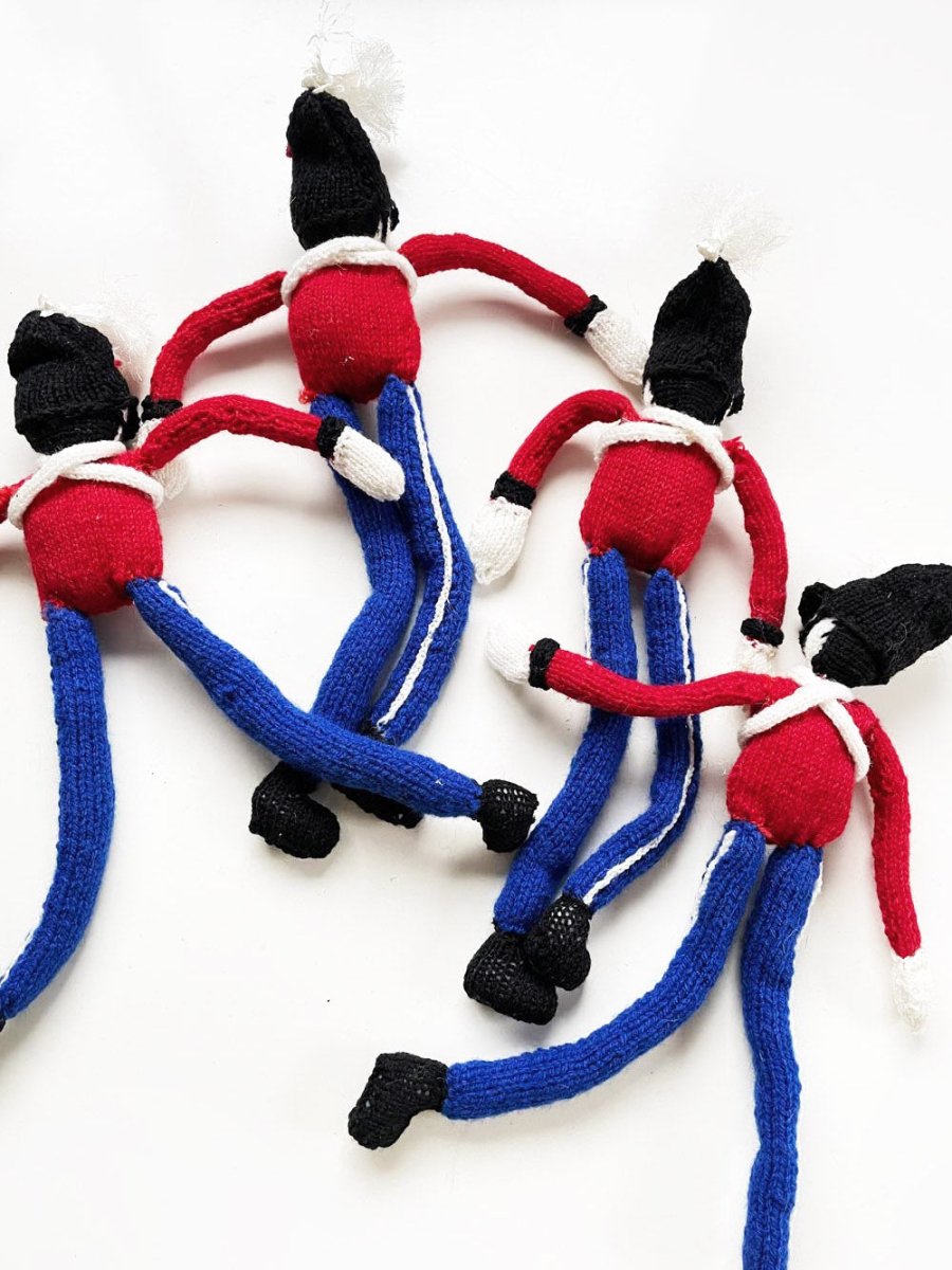 vintage handmade plush toy soldier | nutcracker - good market thrift store