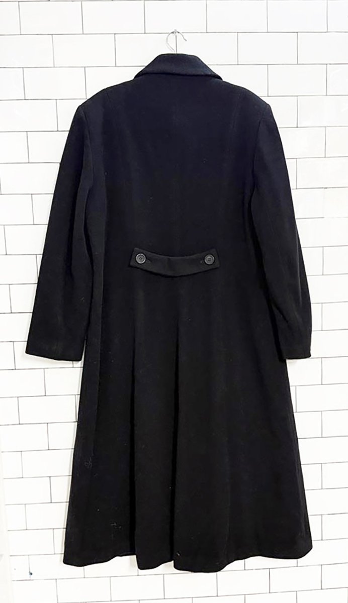 vintage hannah wool - blend long coat | exclusively made for laura - good market thrift store