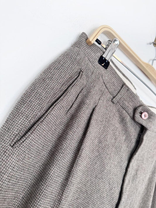 vintage henri christian wool tailored bermuda short | rework - good market thrift store