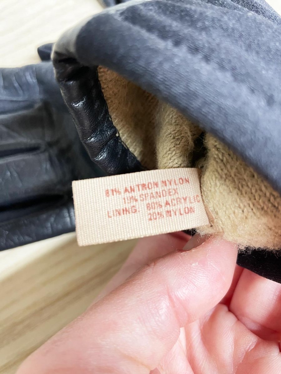 vintage isotoner by akris lambskin leather gloves | lined - good market thrift store