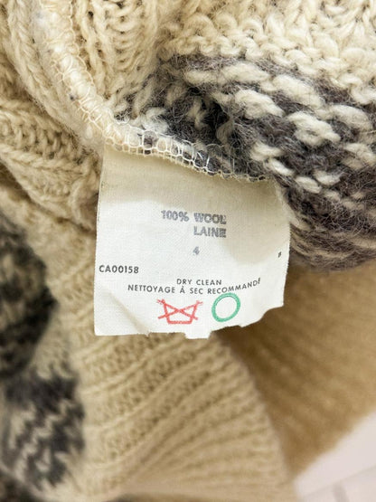 vintage jantzen 100% wool fair isle knit sweater | made in Canada - good market thrift store