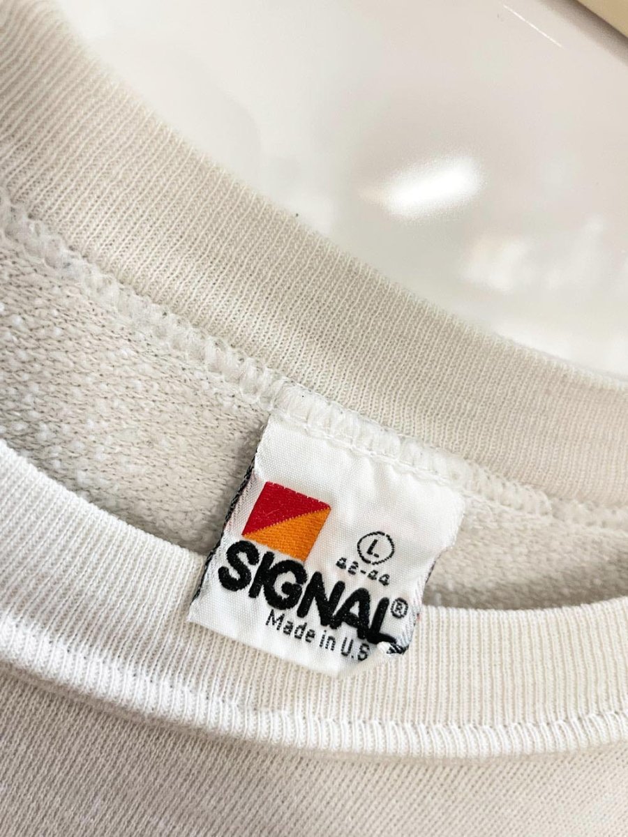 vintage jimmy buffet parrot graphic sweatshirt | made in USA | signal - good market thrift store