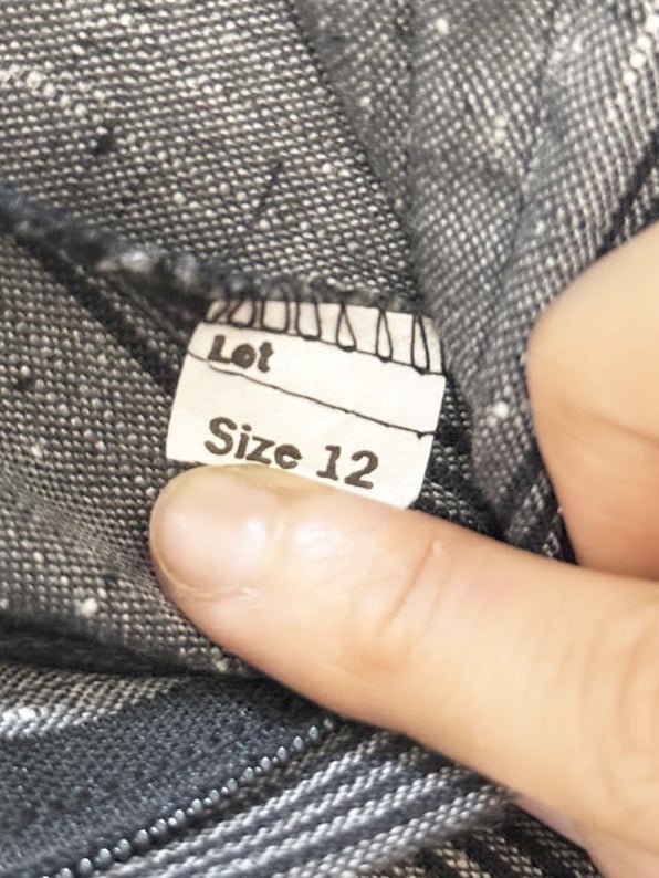 vintage julane new york pleated stripe trousers - good market thrift store