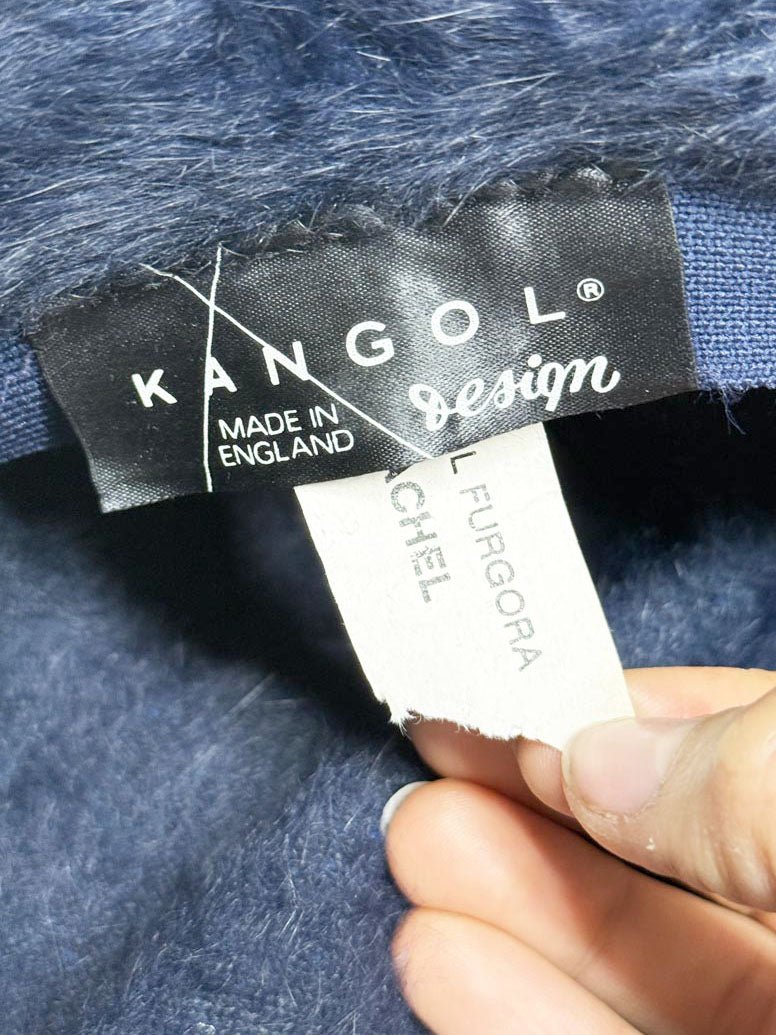 vintage kangol angora - blend fluffy bucket hat | made in England - good market thrift store