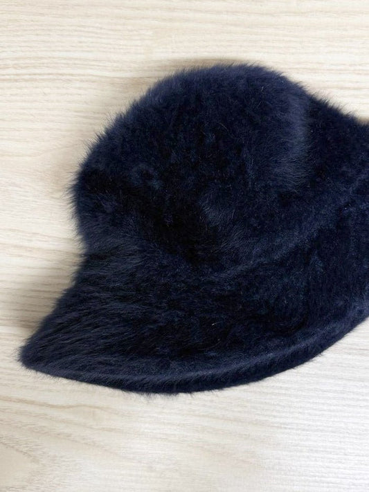 vintage kangol angora - blend fluffy bucket hat | made in England - good market thrift store