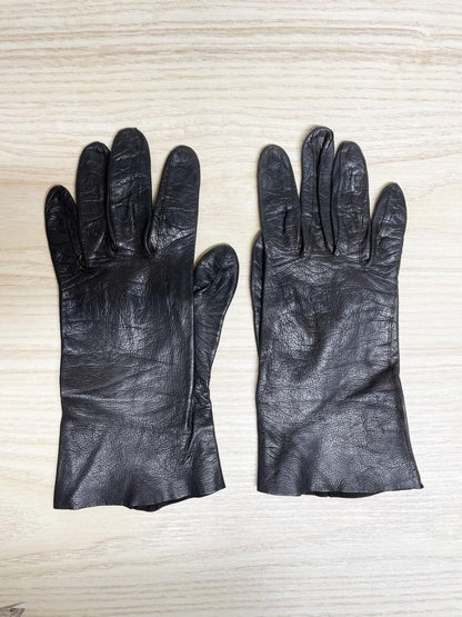vintage kid goatskin leather gloves | unlined - good market thrift store
