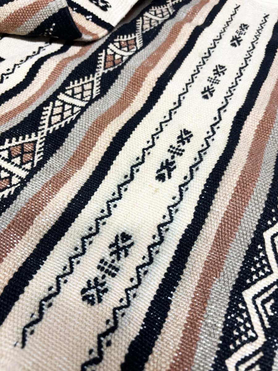 vintage killim woven runner rug - good market thrift store