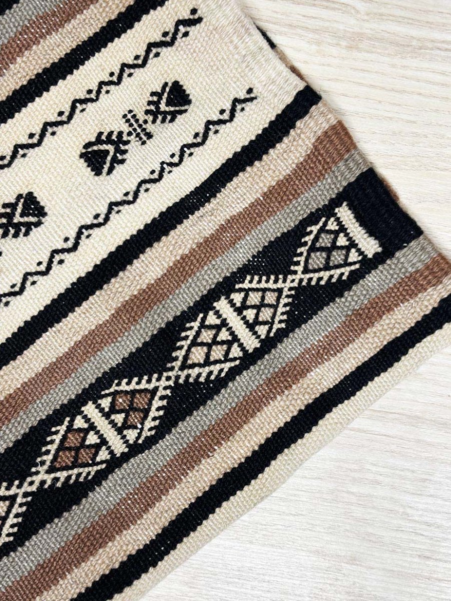 vintage killim woven runner rug - good market thrift store