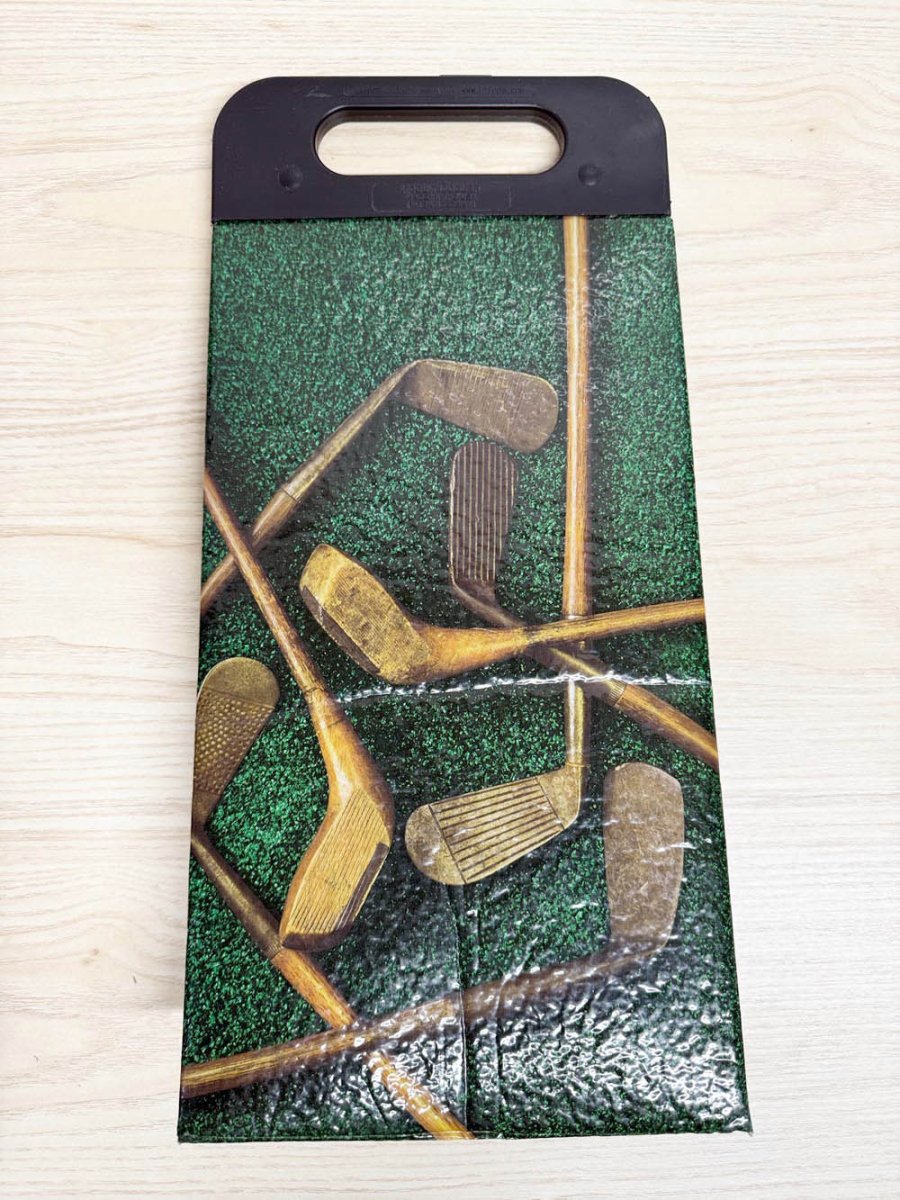 vintage koolit golf snap button closure cooler bag | made in USA - good market thrift store