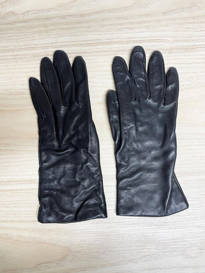 vintage lambskin leather gloves | cashmere lining - good market thrift store